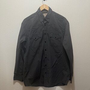 Ranch Miller Men's Button-Down Top, Size L